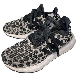Adidas Women’s Size 7 Leopard Animal Print Swift Running Shoes Sneakers
